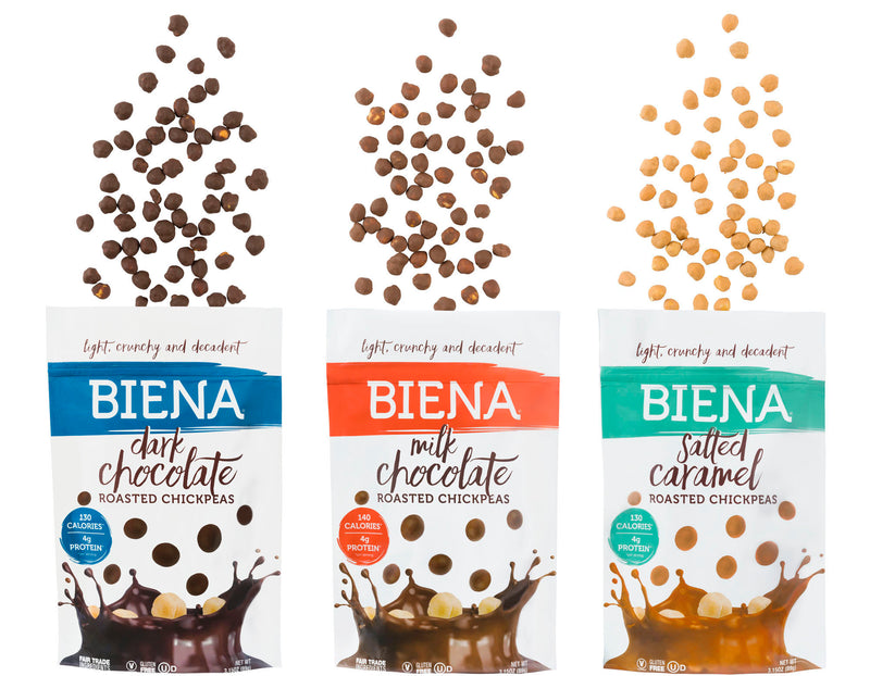 Biena Chocolate Chickpeas are Both Insanely Delicious and Truly Healthy