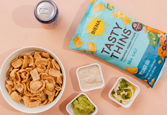Tailgating with Biena Snacks