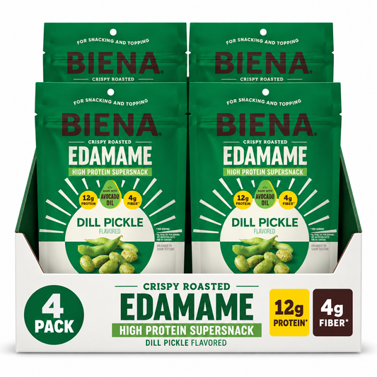 Dill Pickle Edamame - 4.75oz - 4 Pack