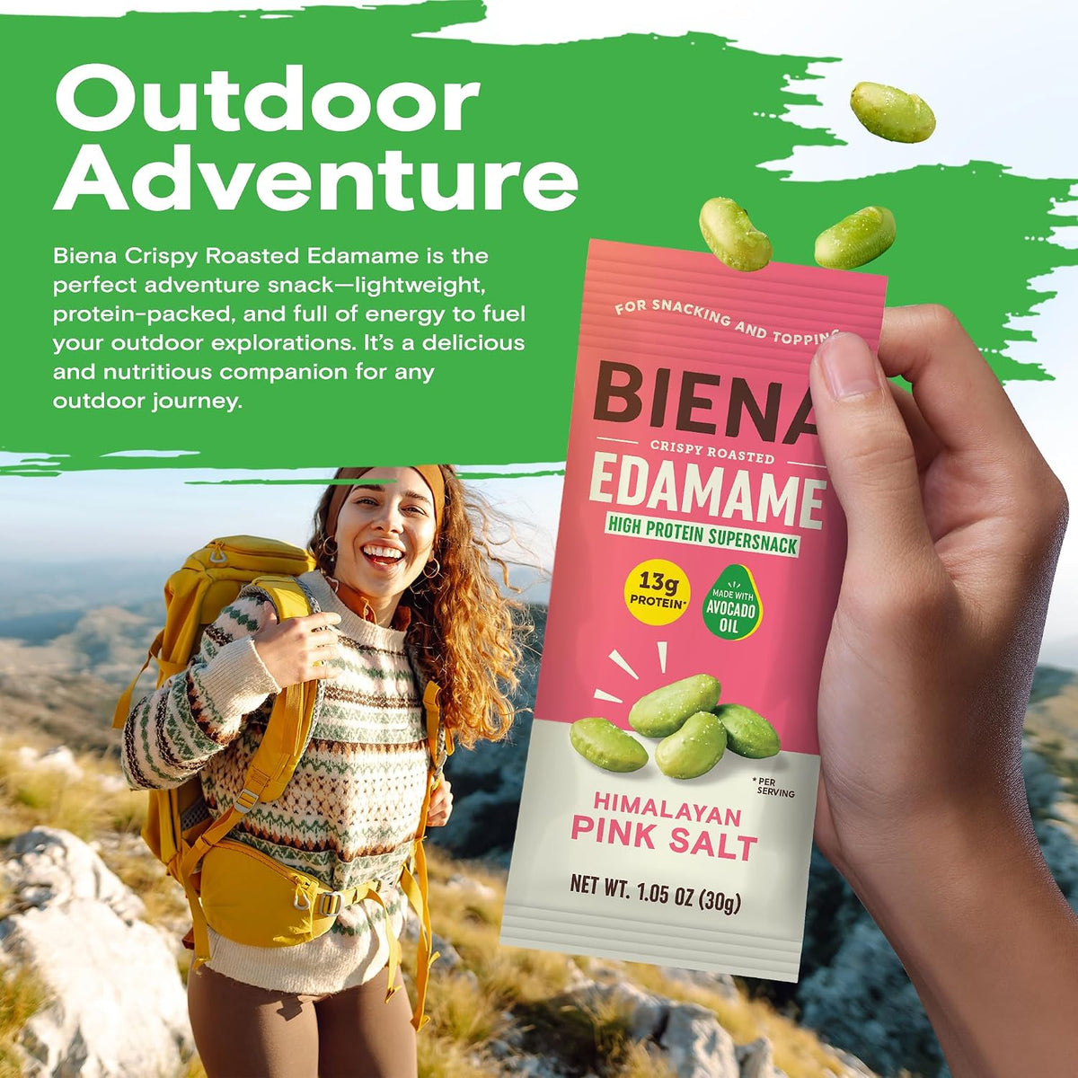 Edamame - Himalayan Pink Salt - 1.05 oz - Pack of 9