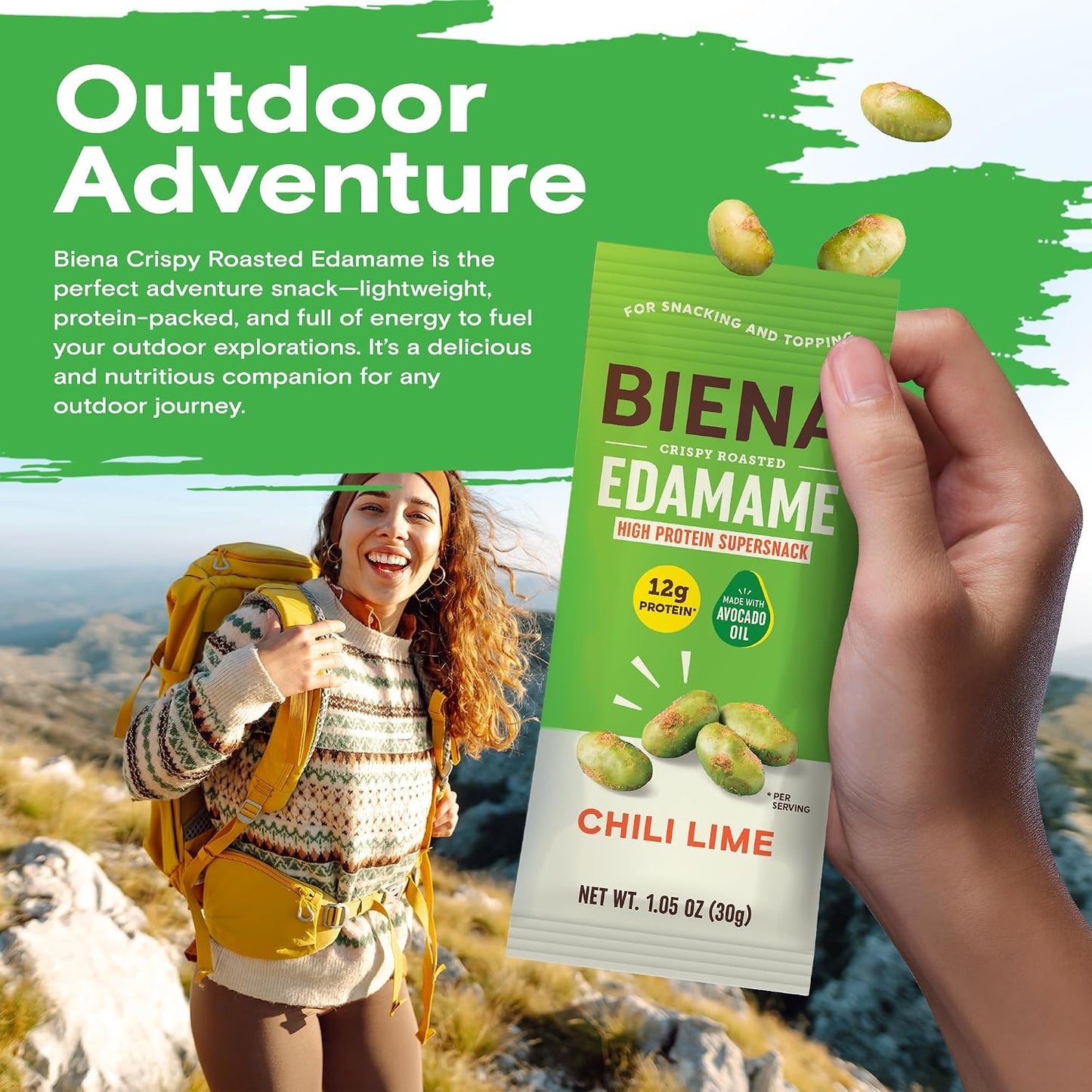 Edamame - Chili Lime - 1.05oz - Pack of 9