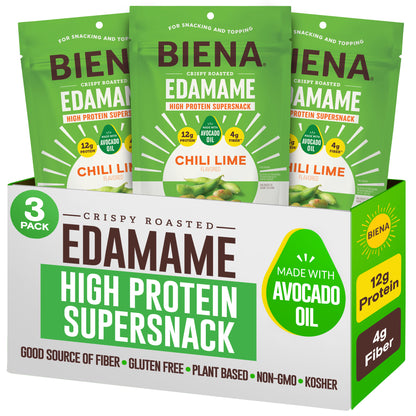 Chili Lime Edamame 4.75oz 3 Pack (Copy)