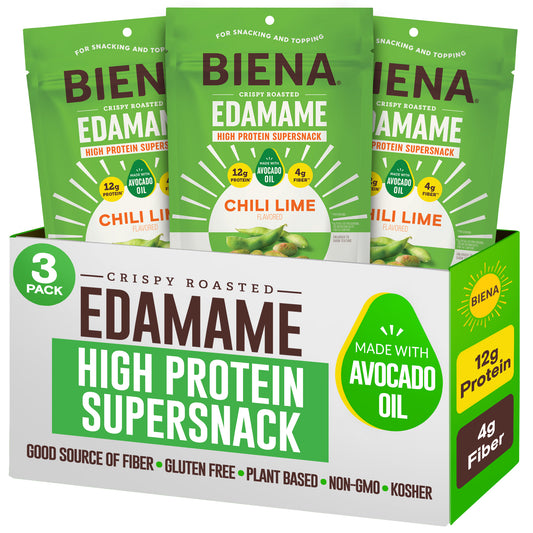 Chili Lime Edamame 4.75oz 3 Pack (Copy)