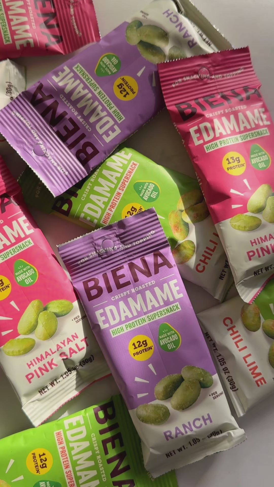 Edamame Himalayan Pink Salt 1 05Oz 10Ct – Crispy, Bold Snack